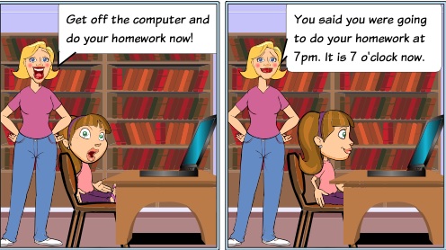 Homework helps responsibility