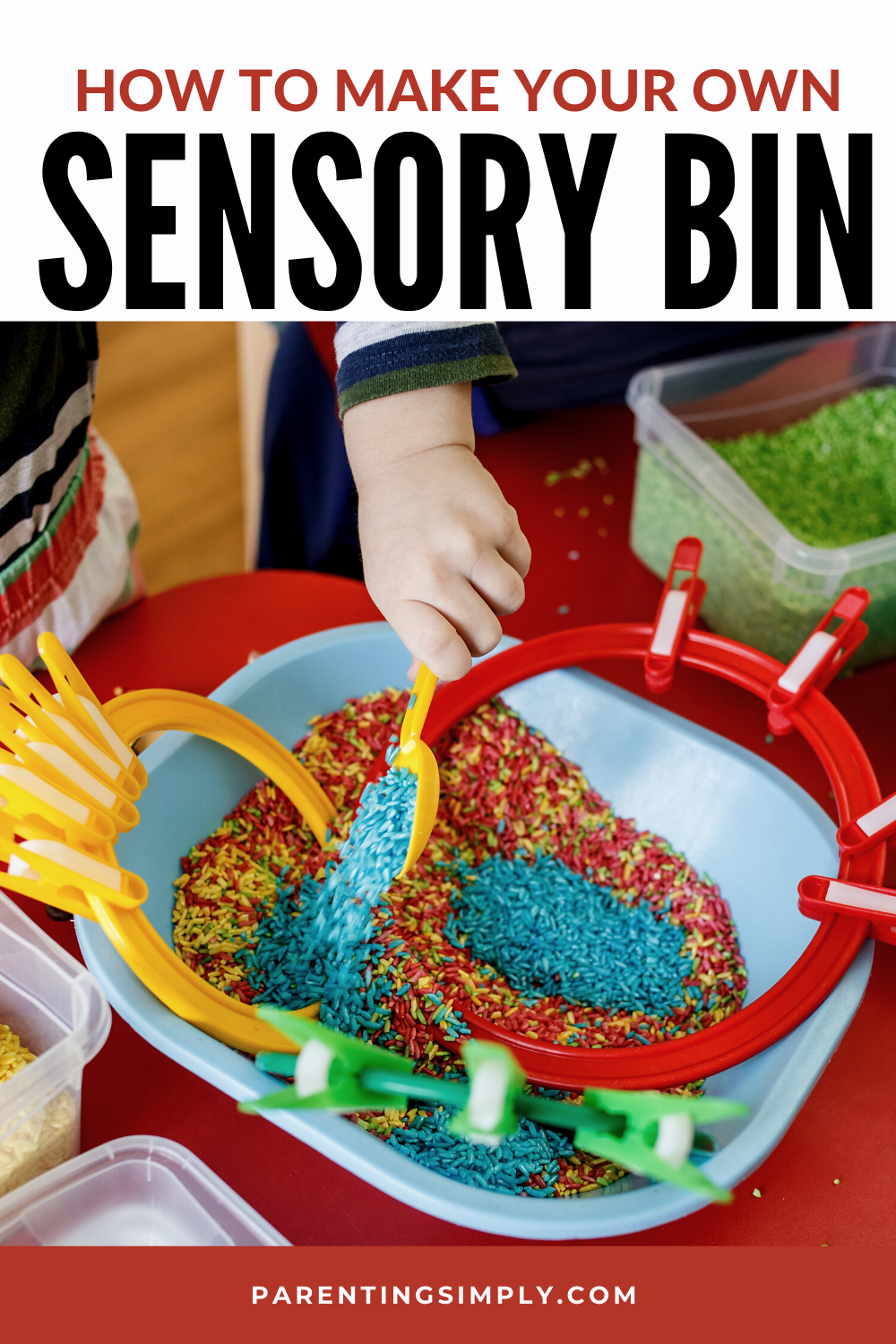 Summer Activities: Simple Ways To Make Your Own Sensory Bin - Parenting ...